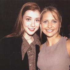 Alyson Hannigan and Sarah Michelle Gellar