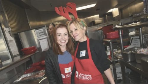 Alyson Hannigan and Emma Caulfield Ford