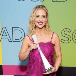At SCAD TVFest Awards (With the Icon Award)