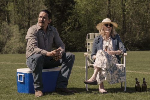 With Catherine O'Hara in The Last of Us
Photo Credit: Liane Hentscher/HBO